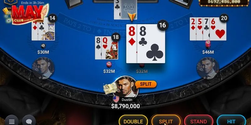 Giới thiệu Blackjack tại Mayclub