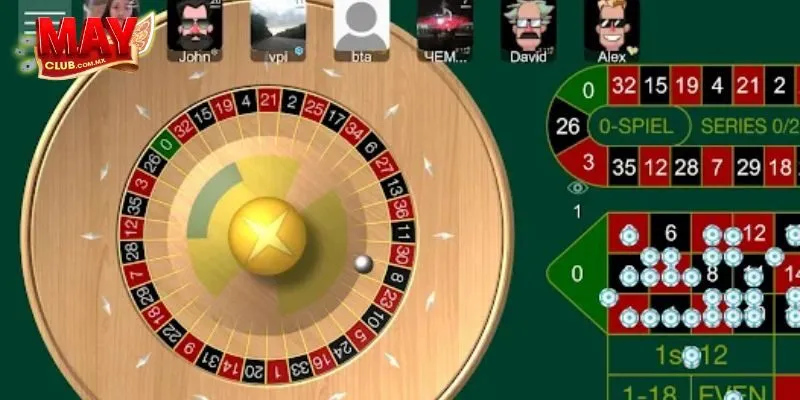 Hướng dẫn cách chơi Roulette tại Mayclub